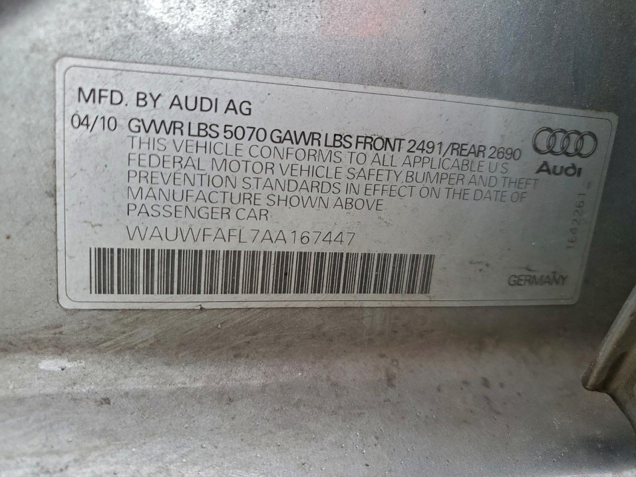 2010 AUDI A4 PREMIUM PLUS photo 45
