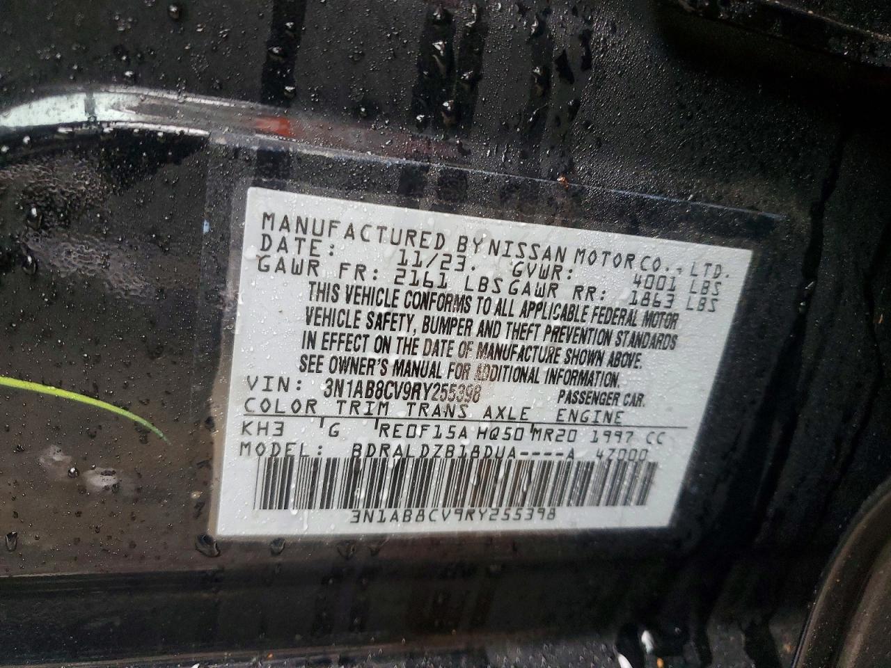 2024 NISSAN SENTRA SV photo 13