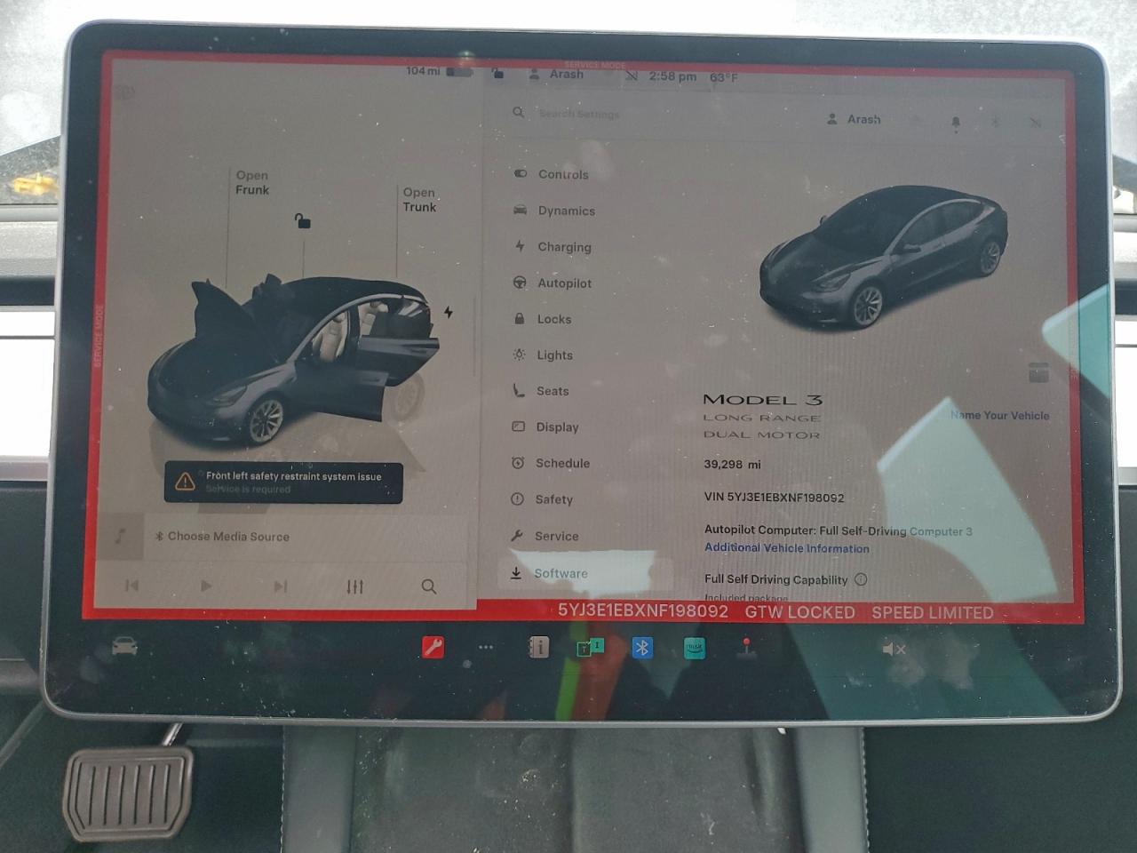 2022 TESLA MODEL 3 photo 9