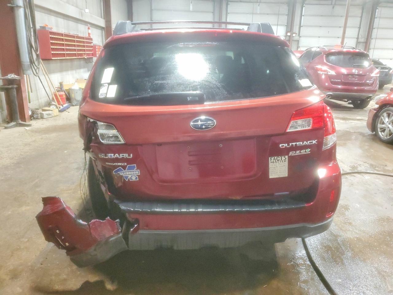 2012 SUBARU OUTBACK 2.5I PREMIUM photo 6