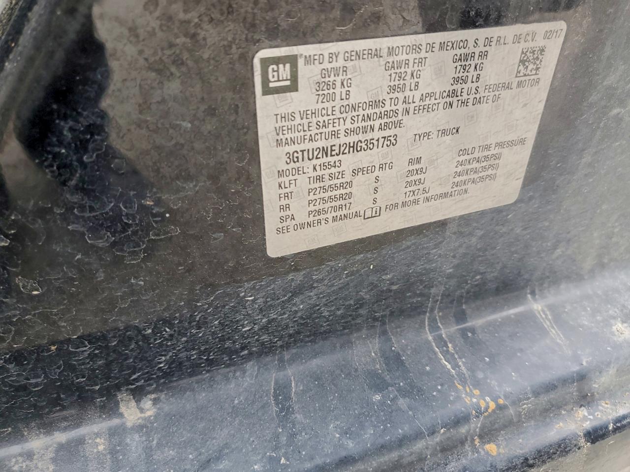 2017 GMC SIERRA K1500 SLT photo 12