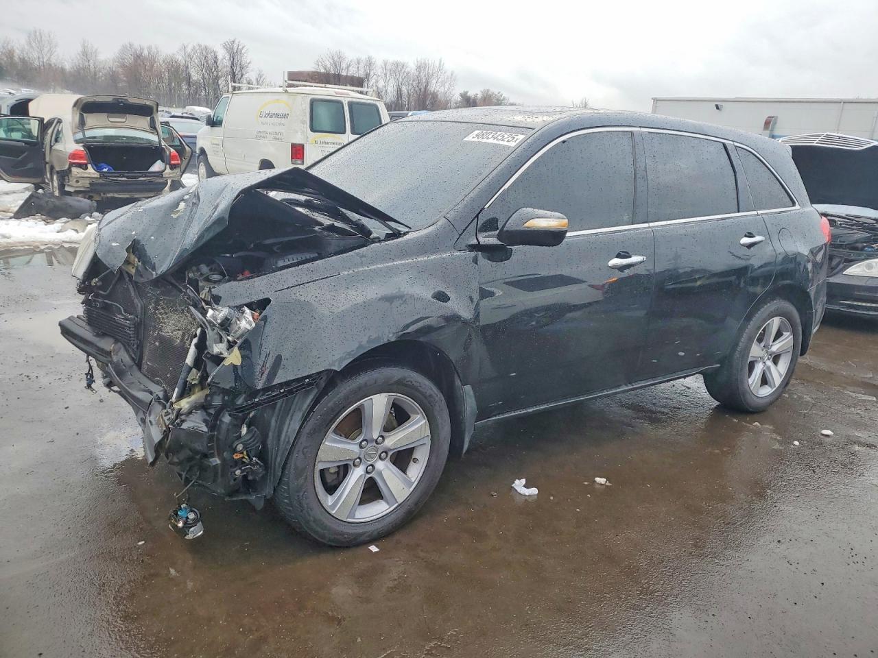 2012 ACURA MDX — FRONT END damage — photo 1