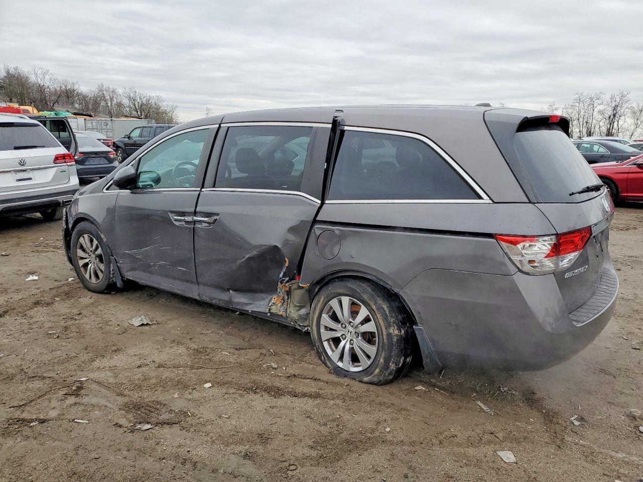 2014 HONDA ODYSSEY EXL photo 2