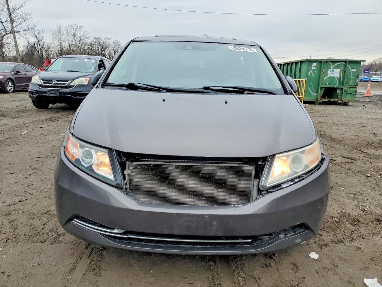 2014 HONDA ODYSSEY EXL photo 5