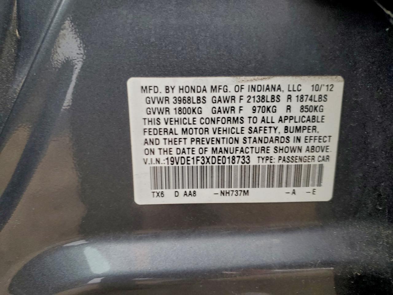 2013 ACURA ILX 20 photo 12