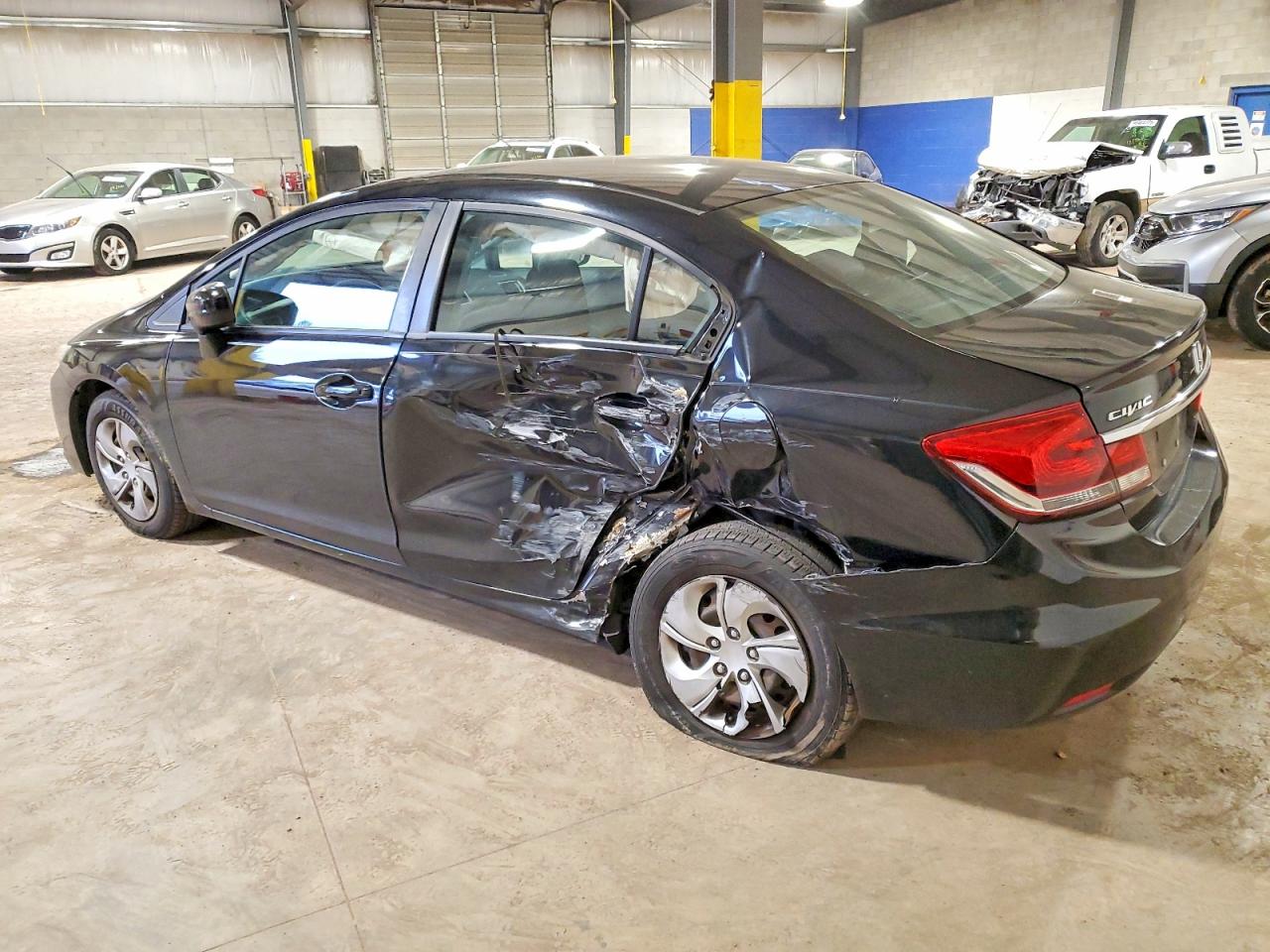 2014 HONDA CIVIC LX photo 2