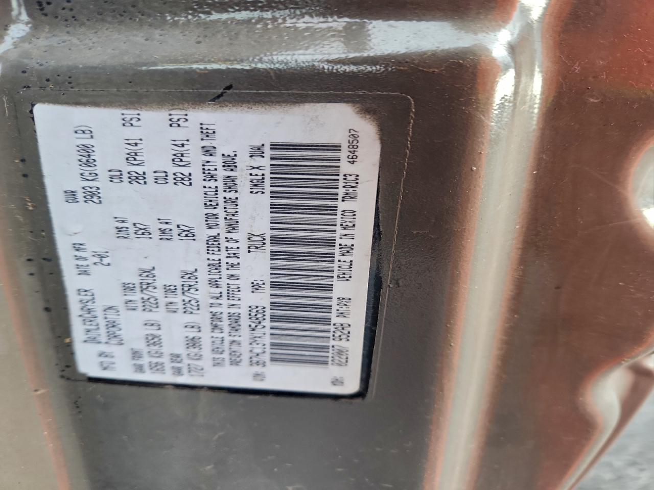 2001 DODGE RAM 1500 photo 12
