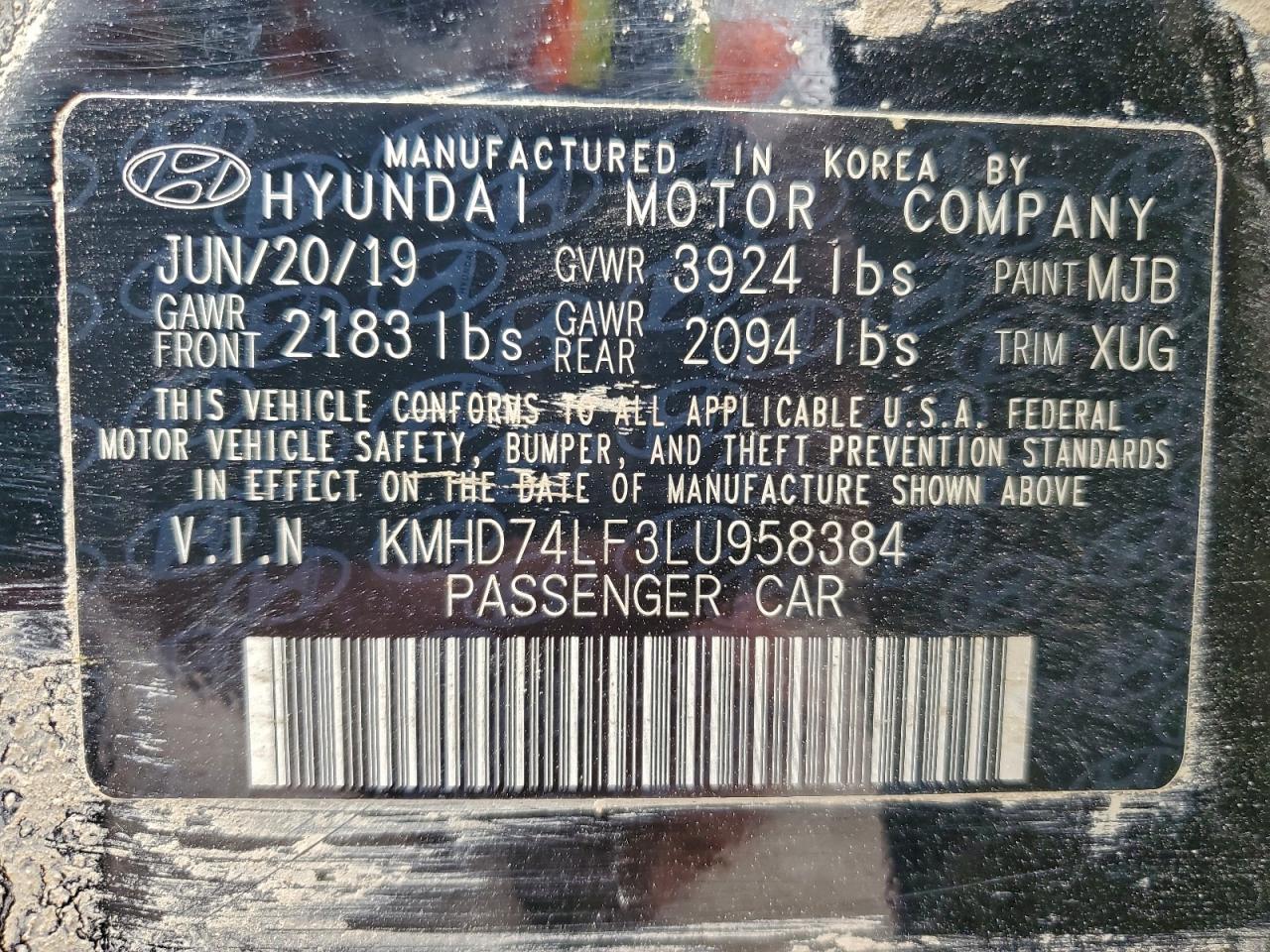 2020 HYUNDAI ELANTRA SE photo 37