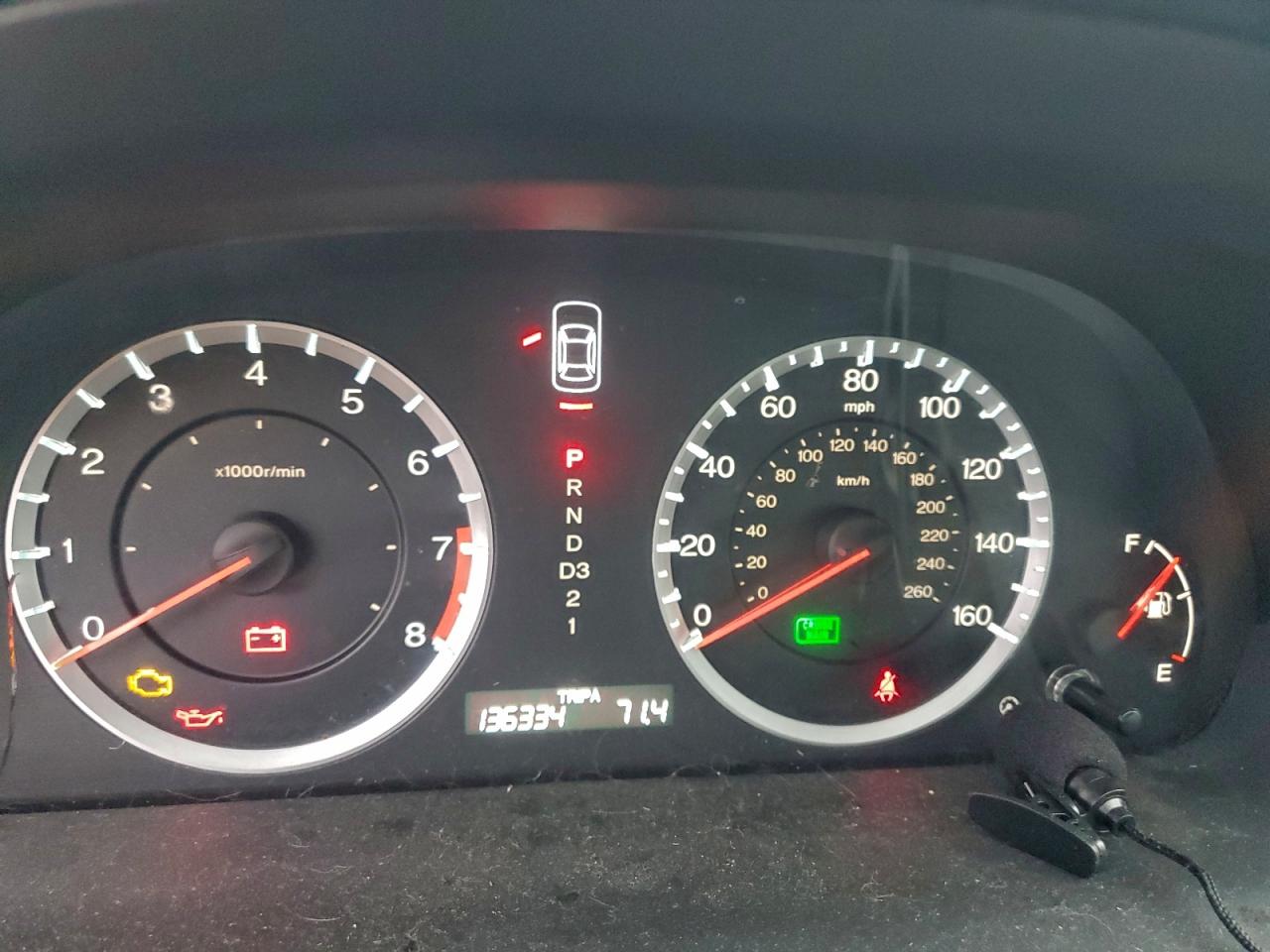 2012 HONDA ACCORD LX photo 9