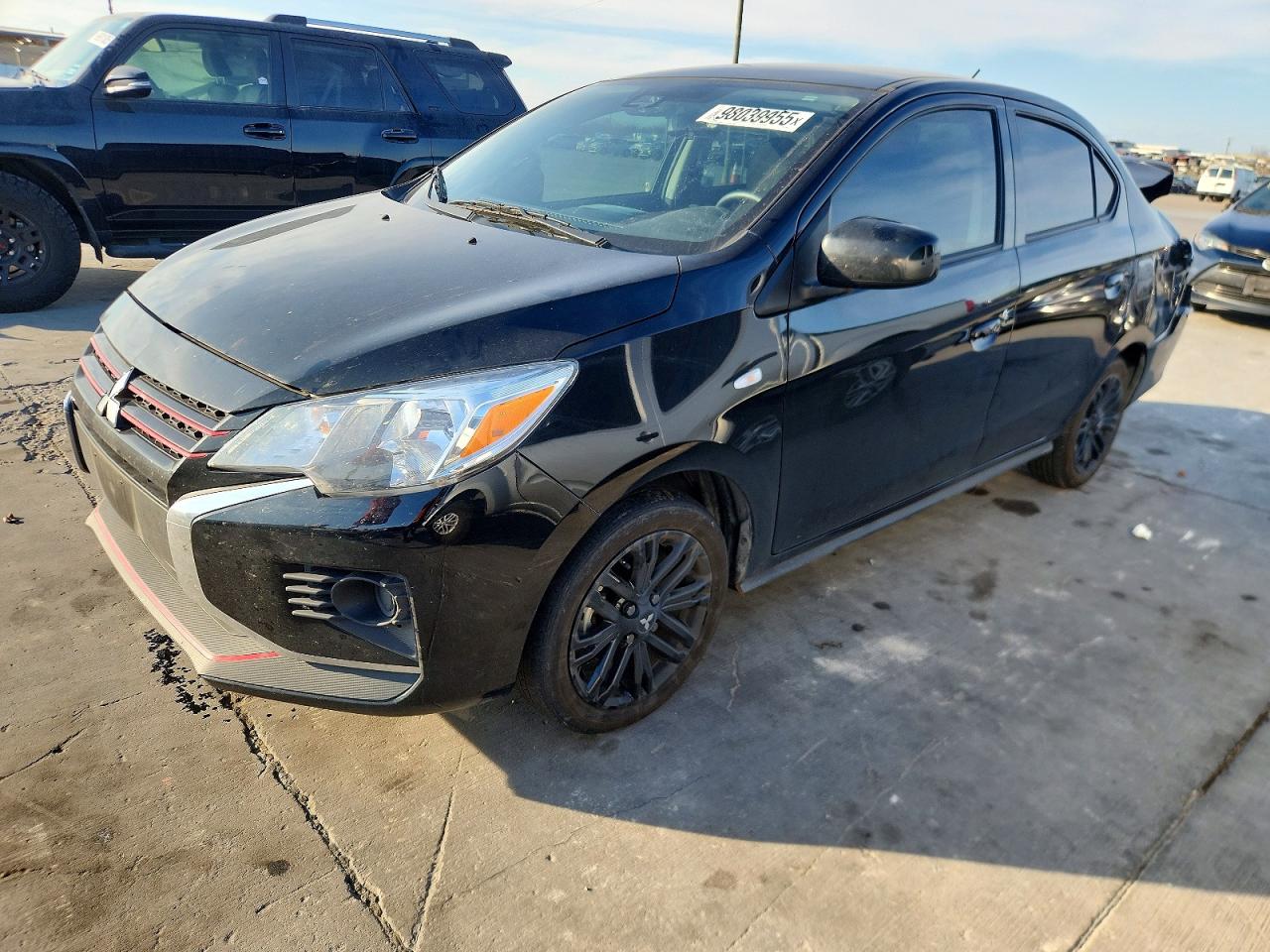 2023 MITSUBISHI MIRAGE G4 ES — REAR END damage — photo 1