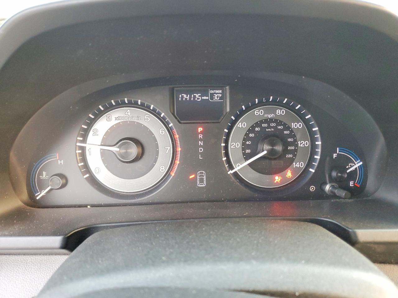2012 HONDA ODYSSEY EXL photo 9