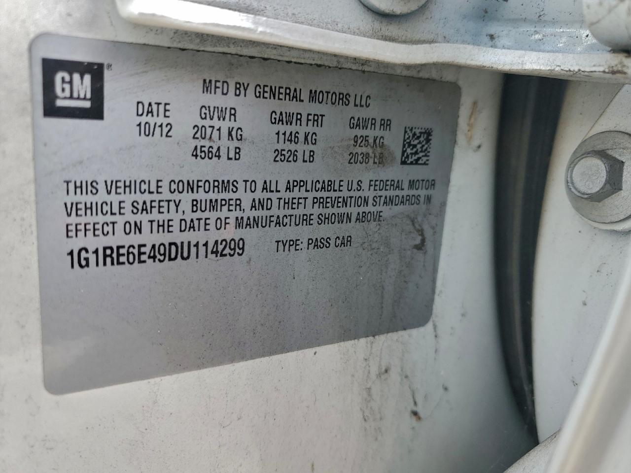 2013 CHEVROLET VOLT photo 23
