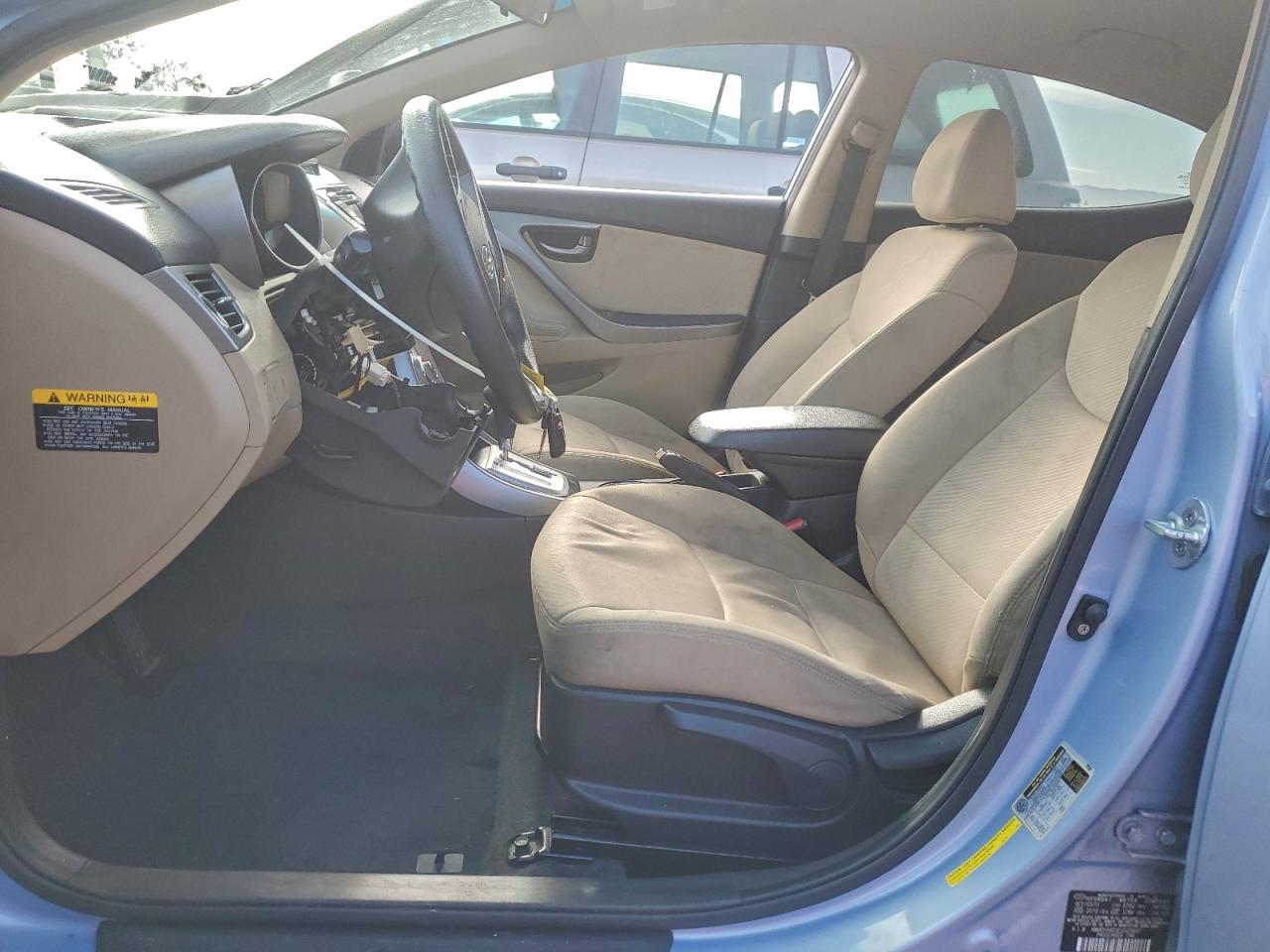 2012 HYUNDAI ELANTRA GLS photo 7