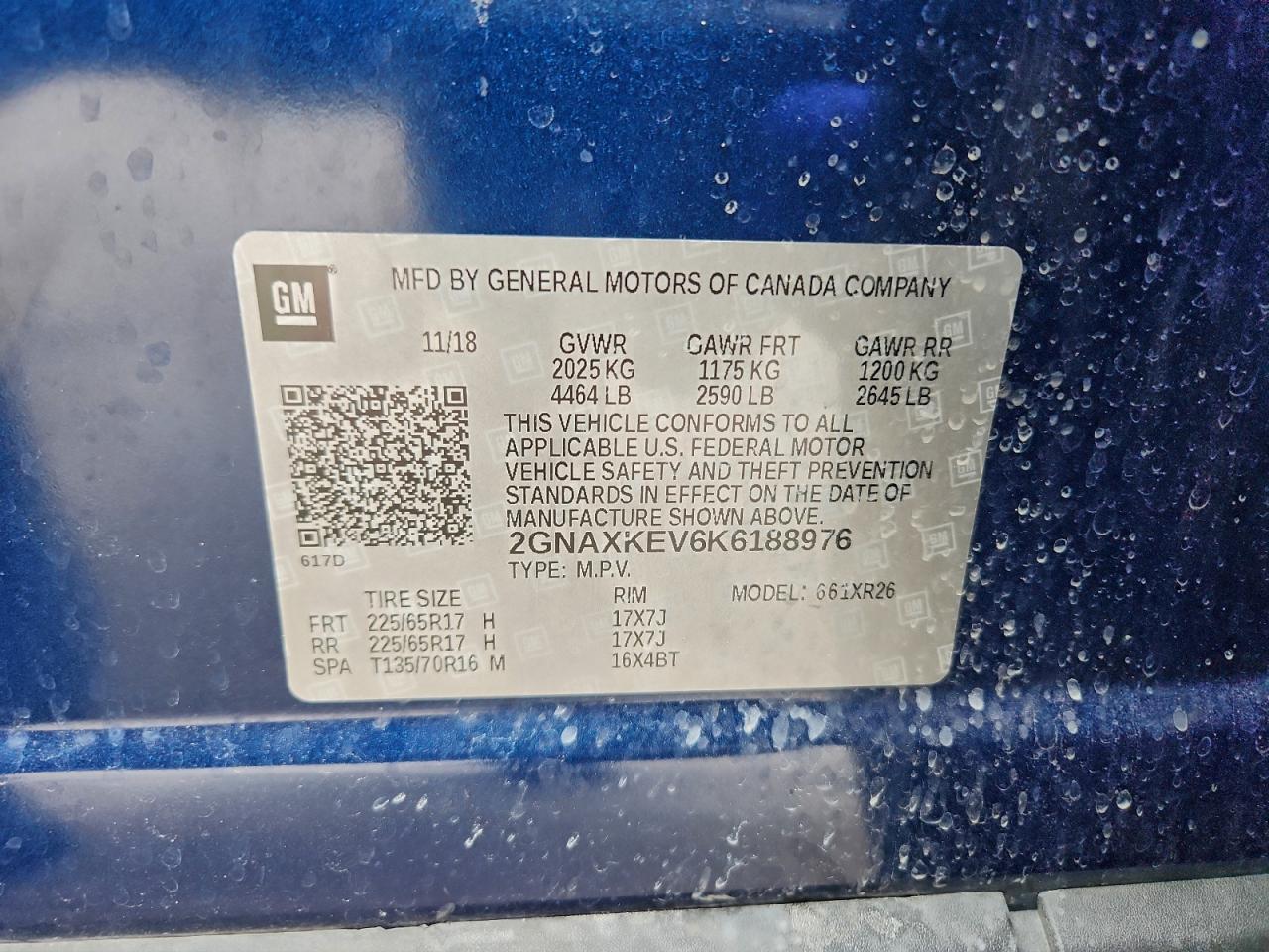 2019 CHEVROLET EQUINOX LT photo 13