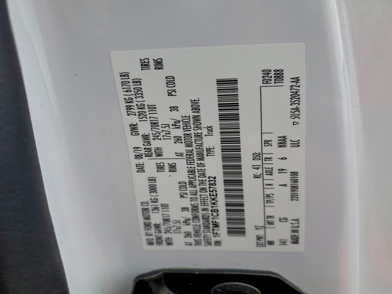 2019 FORD F150 photo 23