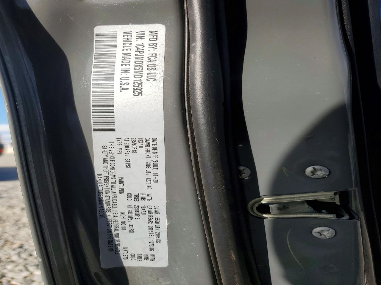 2021 JEEP CHEROKEE LIMITED photo 13