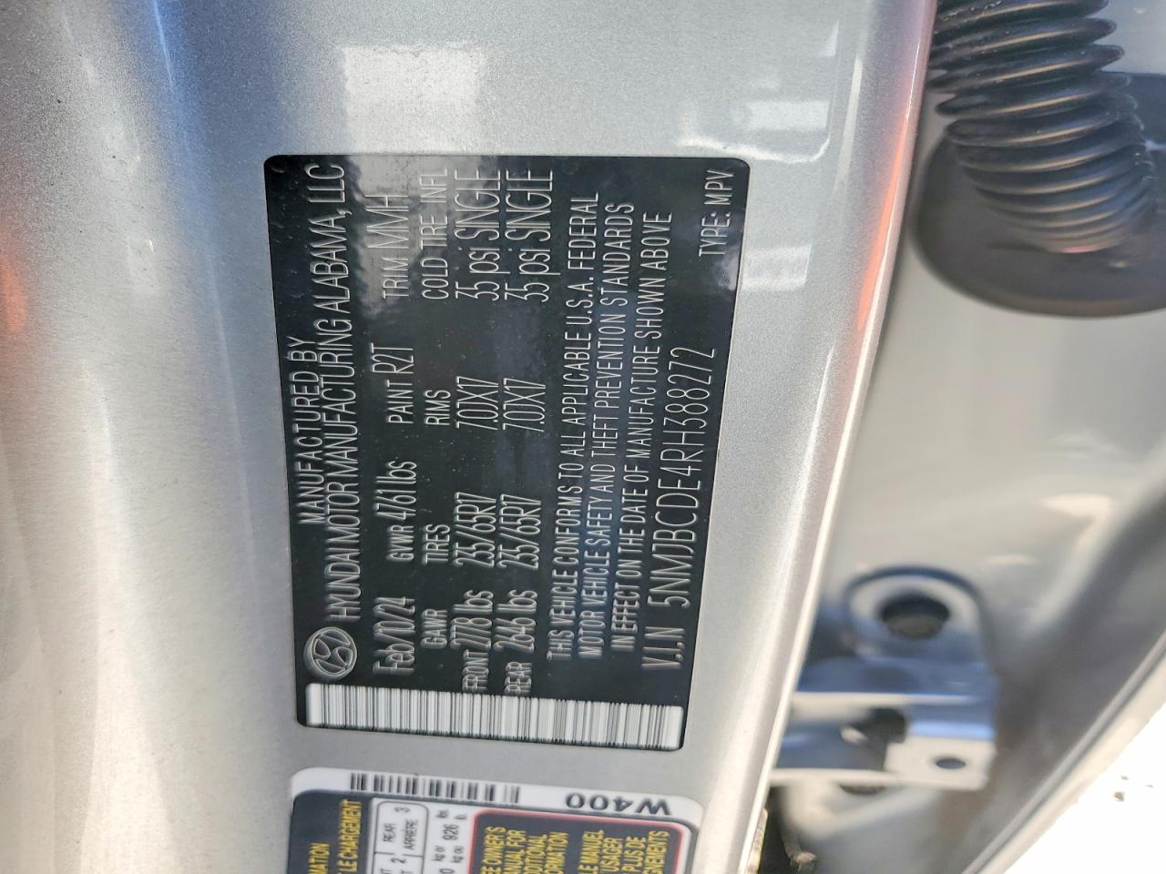 2024 HYUNDAI TUCSON SEL photo 12
