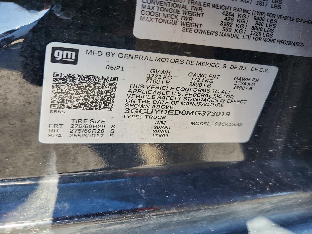 2021 CHEVROLET SILVERADO K1500 LT photo 12