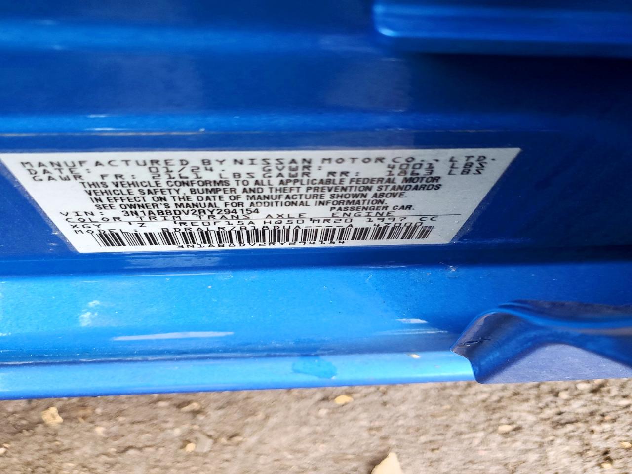 2024 NISSAN SENTRA SR photo 37