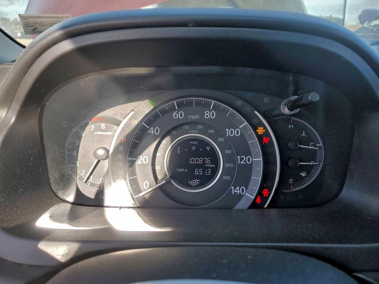 2012 HONDA CR-V EX photo 9