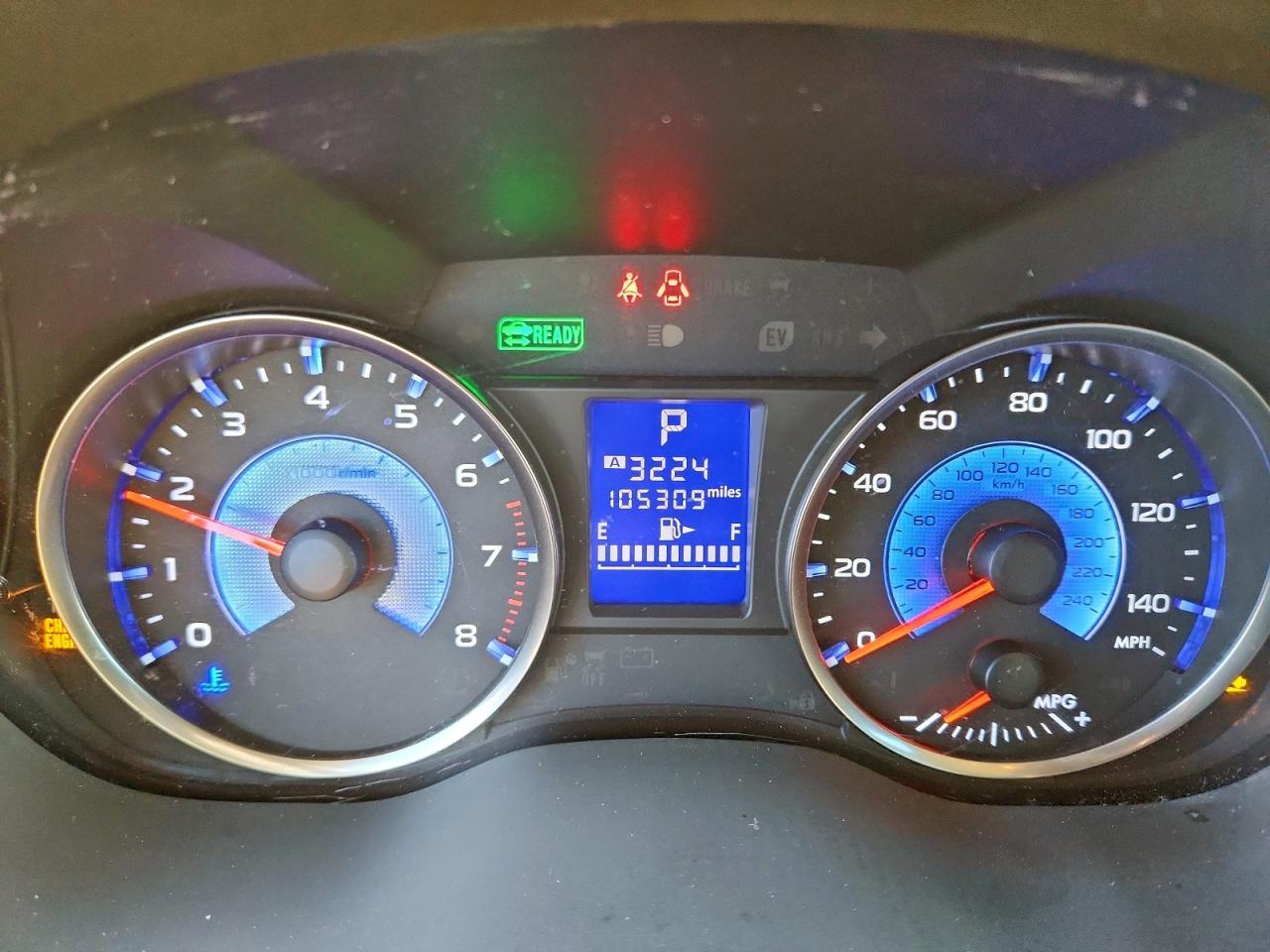 2014 SUBARU XV CROSSTREK 2.0I HYBRID TOURING photo 9