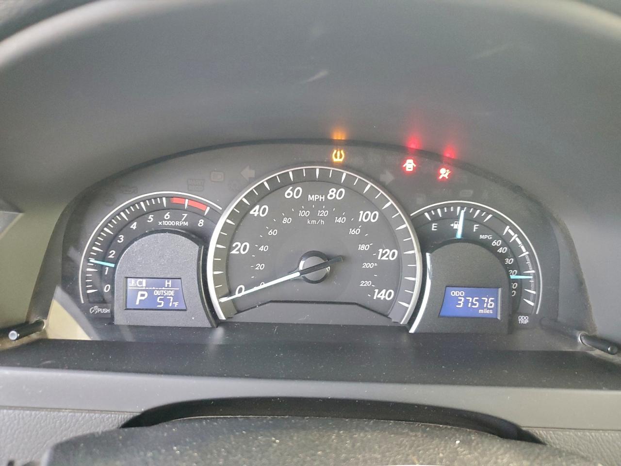 2012 TOYOTA CAMRY BASE photo 9