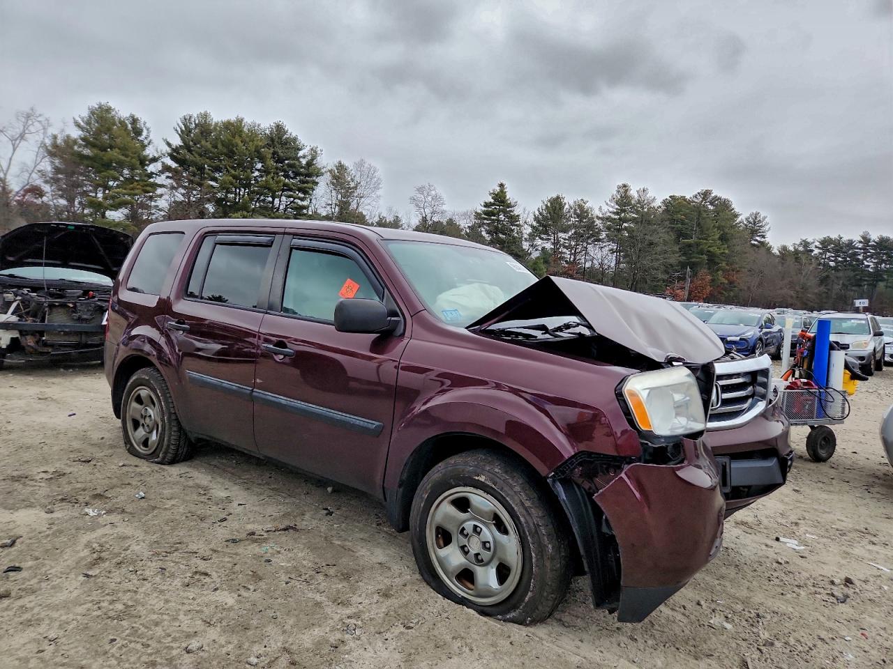 2015 HONDA PILOT LX photo 4