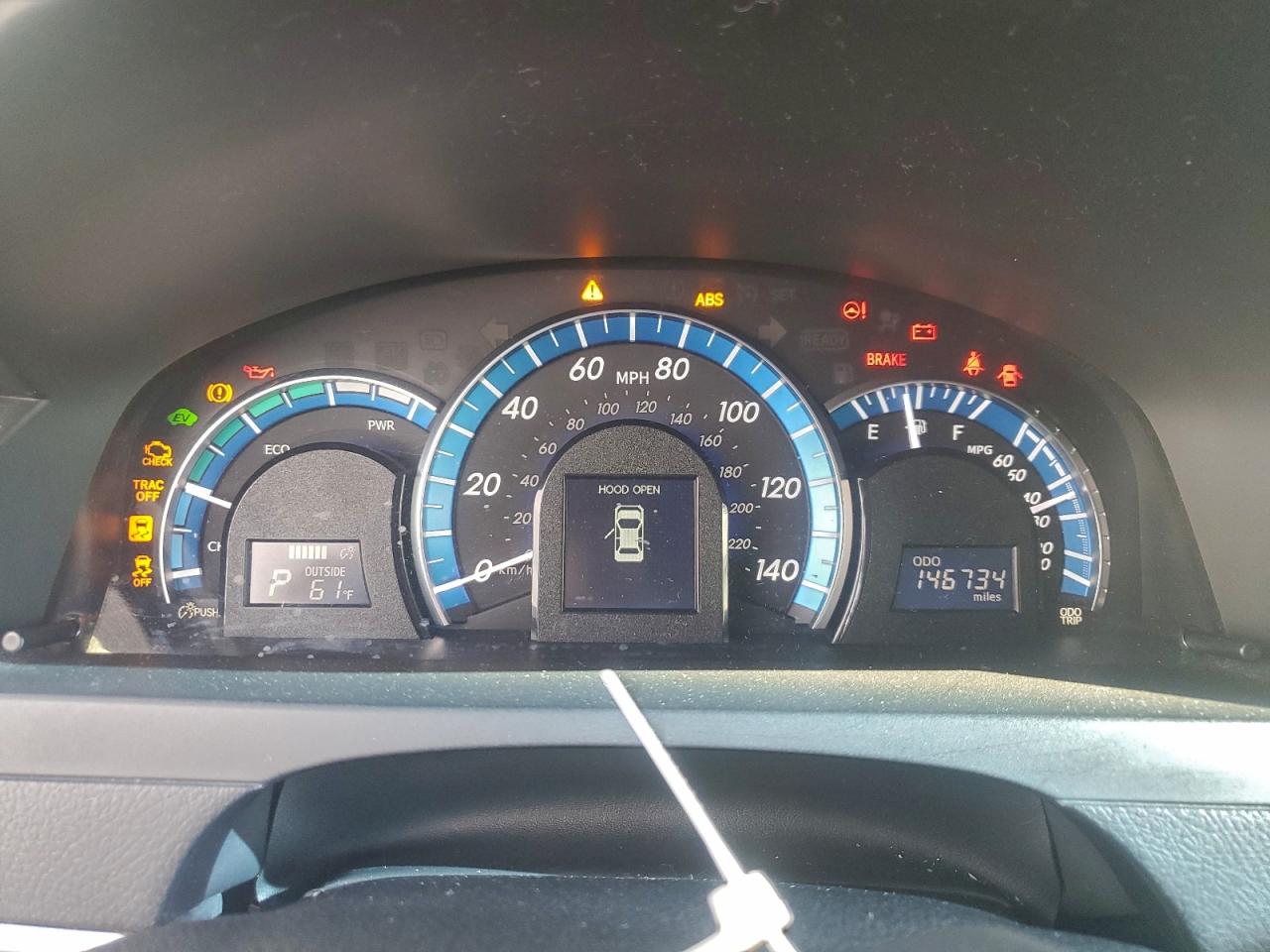 2012 TOYOTA CAMRY HYBRID photo 9