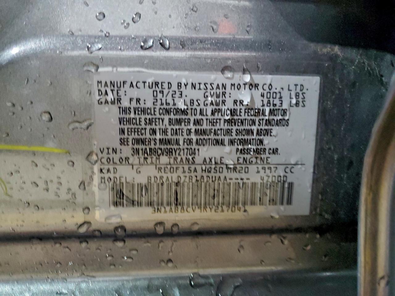 2024 NISSAN SENTRA SV photo 13