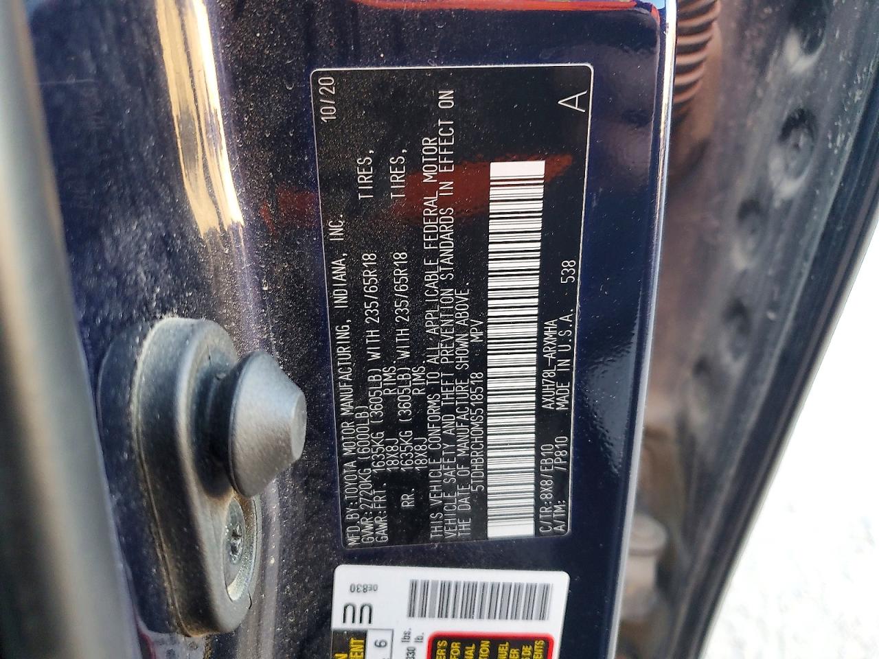 2021 TOYOTA HIGHLANDER HYBRID XLE photo 14