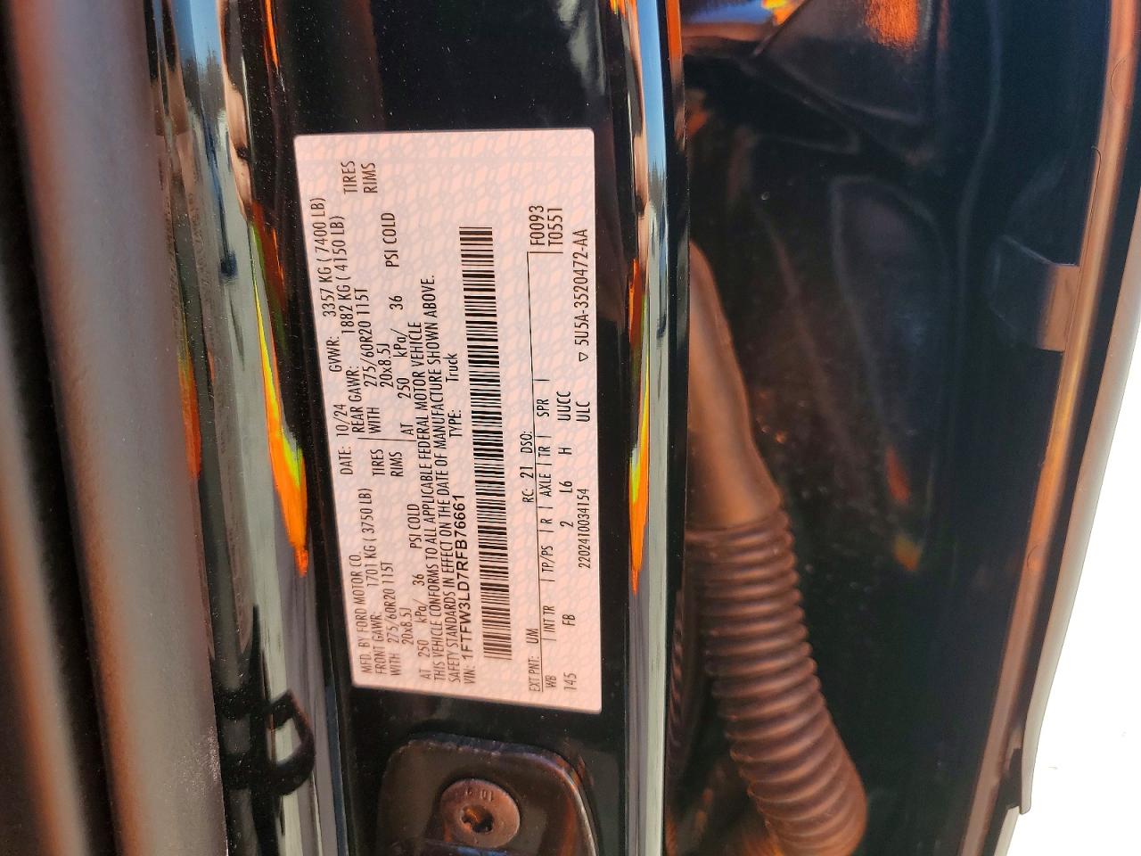 2024 FORD F150 XLT photo 12