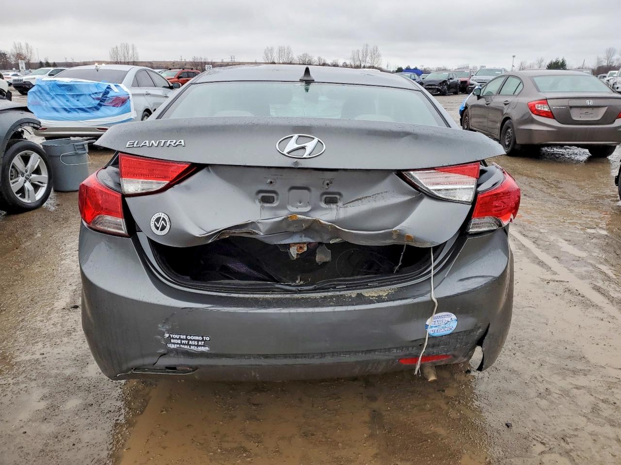 2013 HYUNDAI ELANTRA GLS photo 6