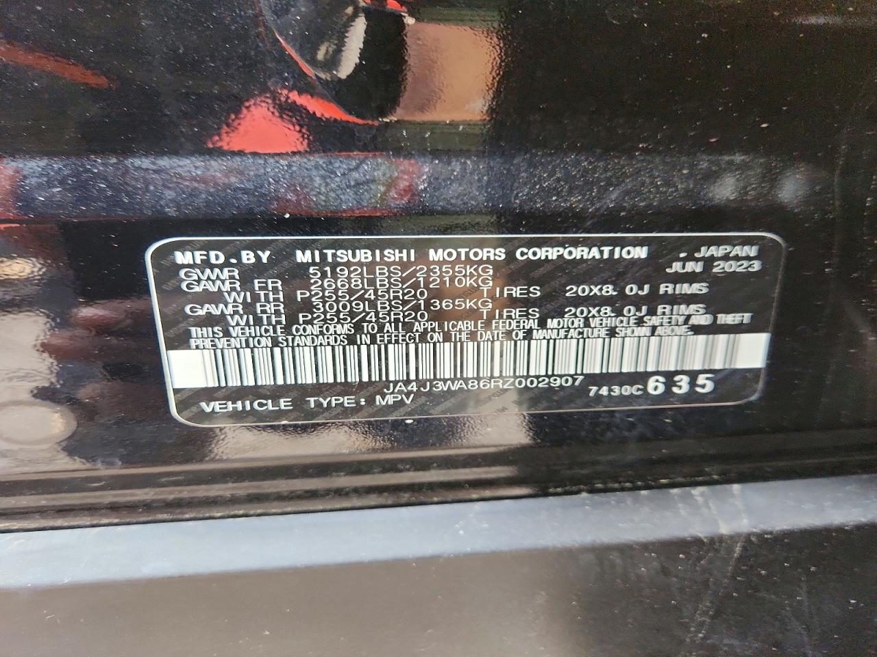 2024 MITSUBISHI OUTLANDER SEL photo 13