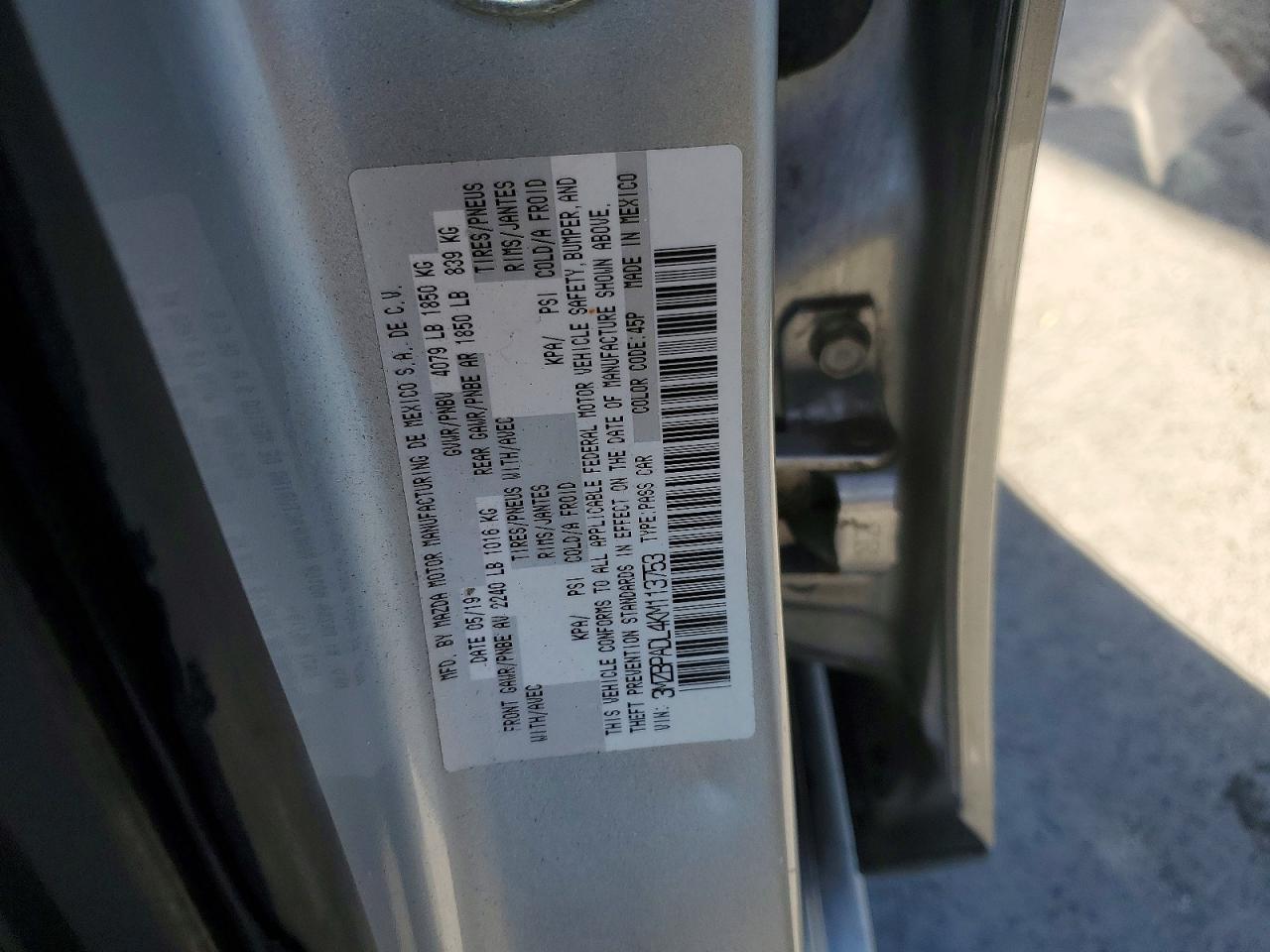 2019 MAZDA 3 PREFERRED photo 12