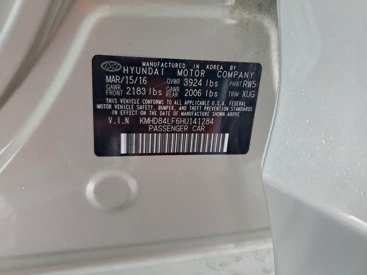 2017 HYUNDAI ELANTRA SE photo 13