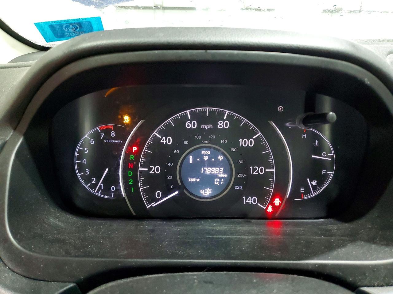 2014 HONDA CR-V LX photo 9