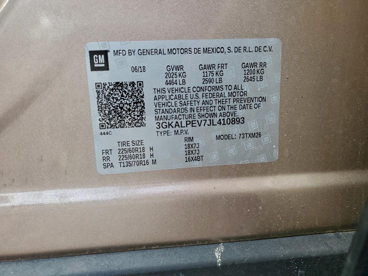 2018 GMC TERRAIN SLT photo 13