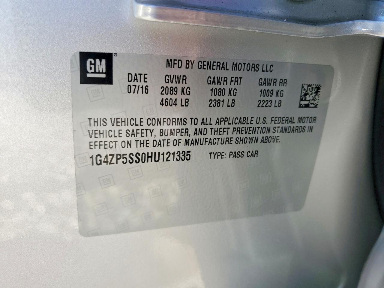 2017 BUICK LACROSSE ESSENCE photo 23