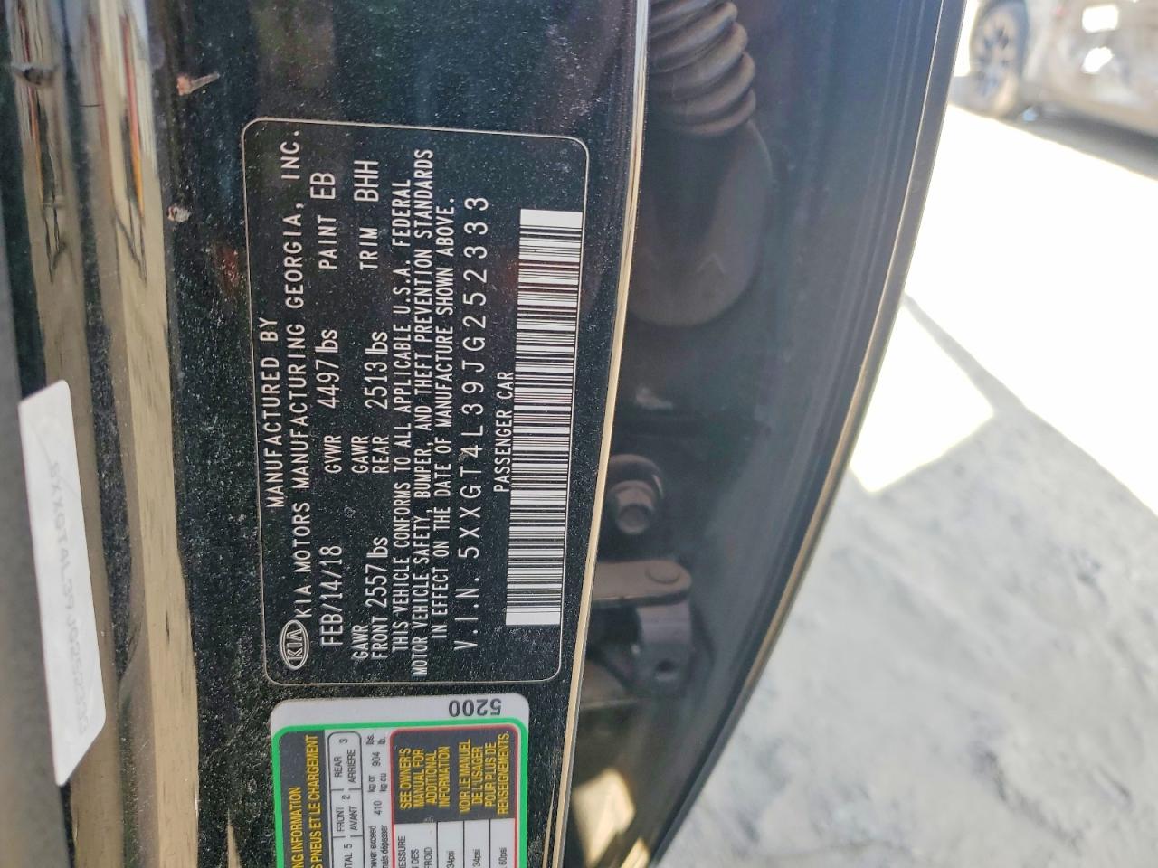 2018 KIA OPTIMA LX photo 12