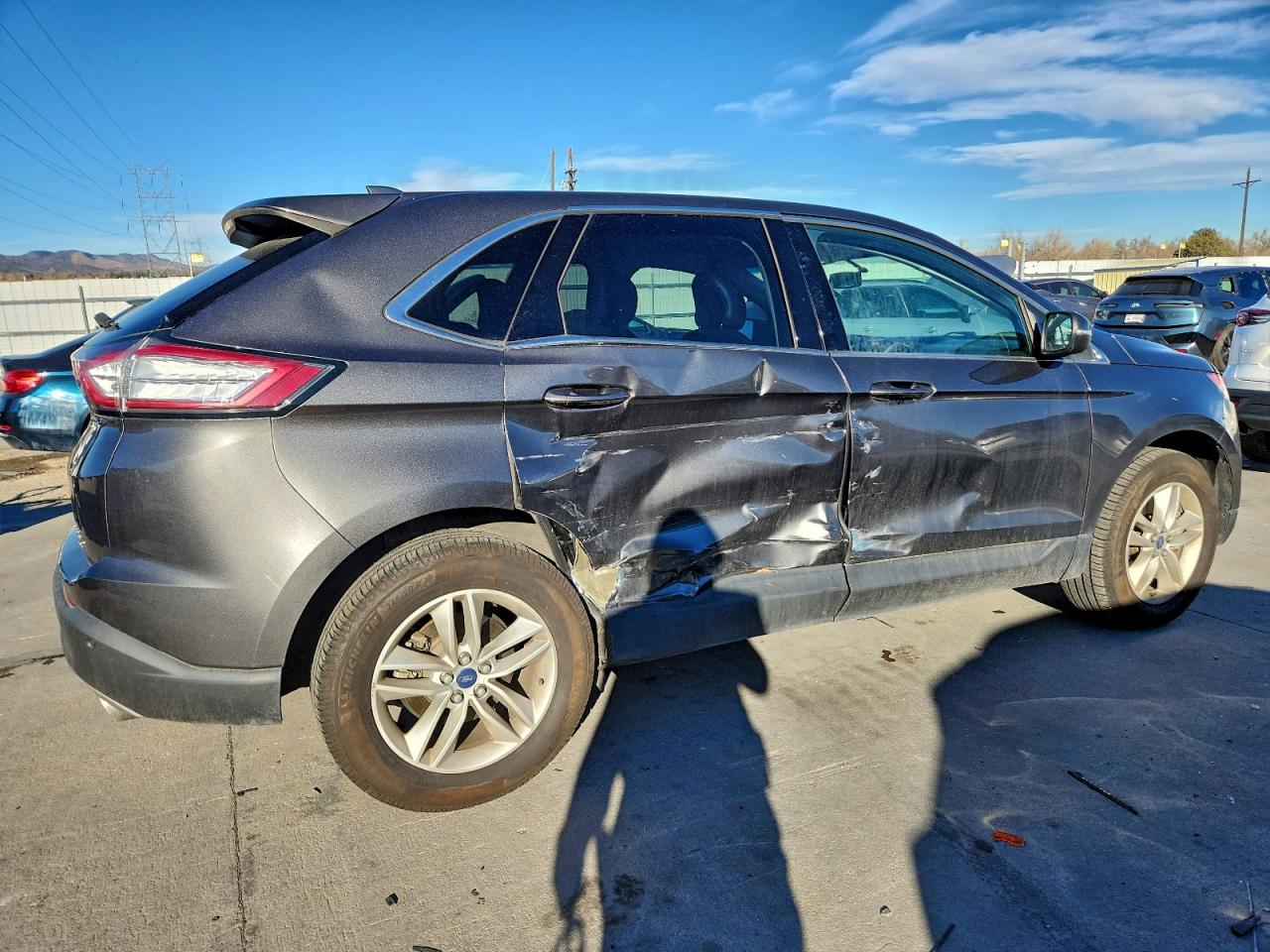 2017 FORD EDGE SEL photo 3