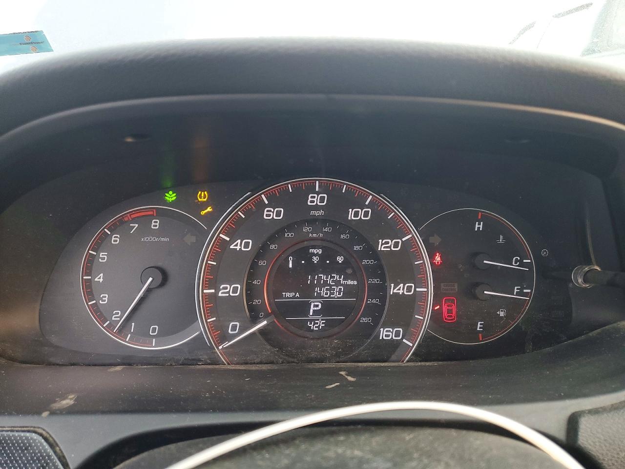 2015 HONDA ACCORD EXL photo 17