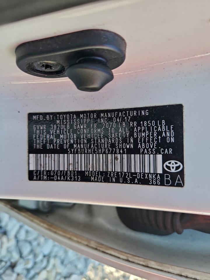 2017 TOYOTA COROLLA LE photo 25