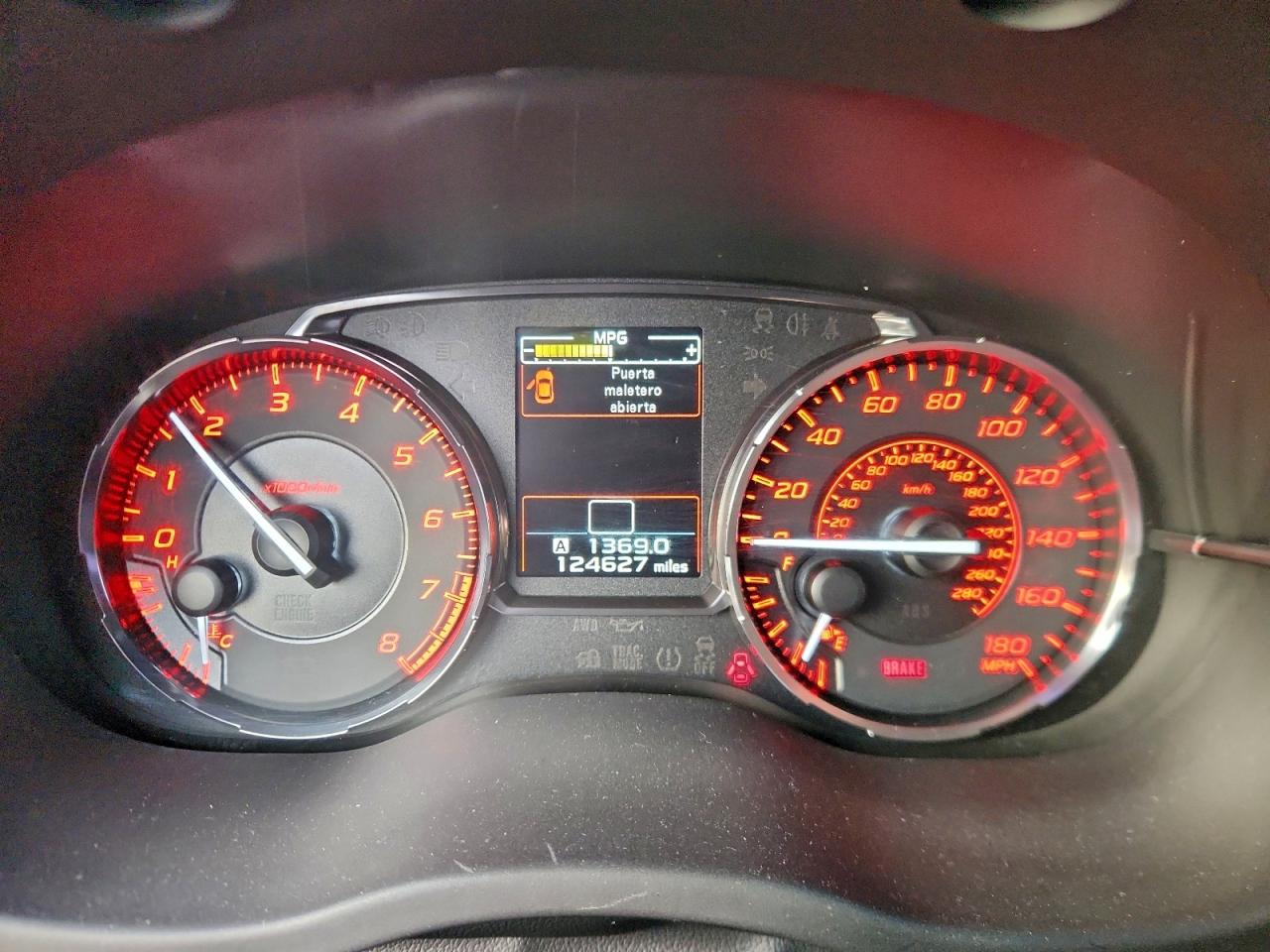 2015 SUBARU WRX photo 9