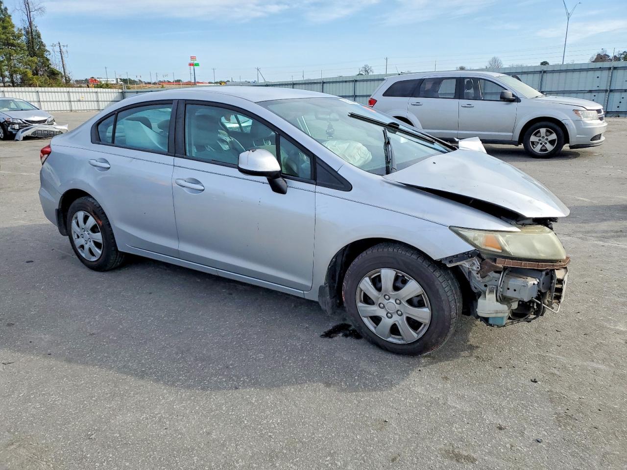 2013 HONDA CIVIC LX photo 4