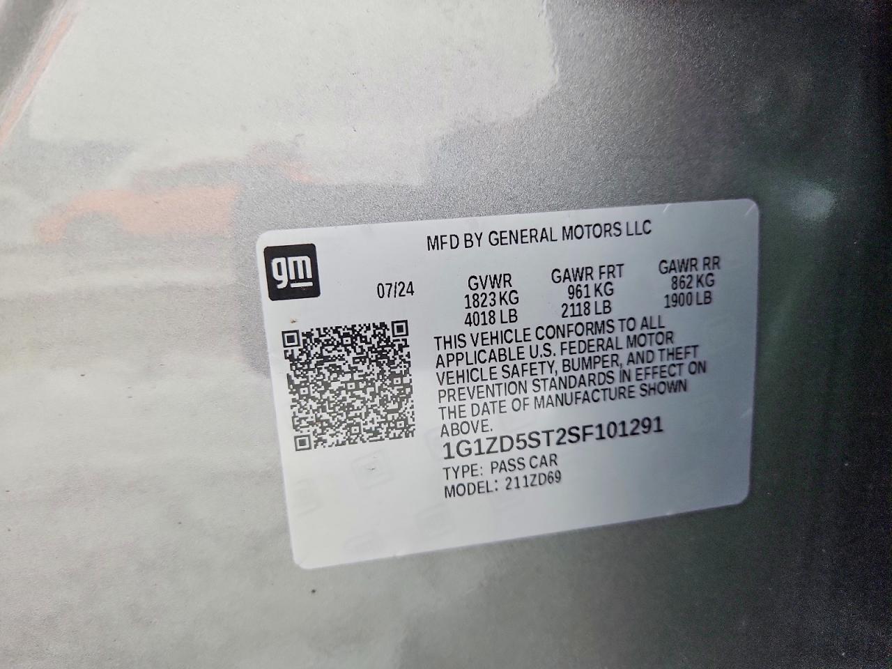 2025 CHEVROLET MALIBU LT photo 25
