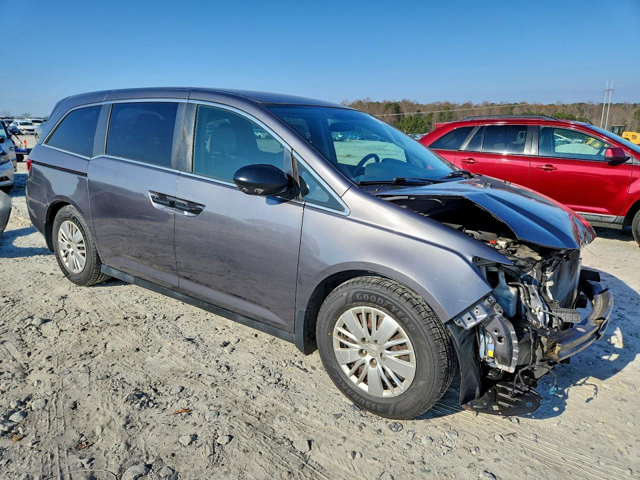 2014 HONDA ODYSSEY LX photo 4