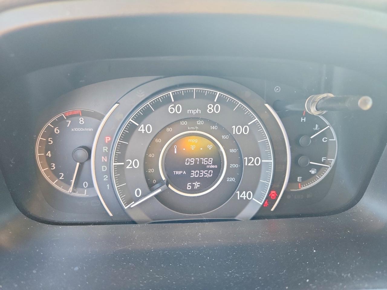 2012 HONDA CR-V EXL photo 9