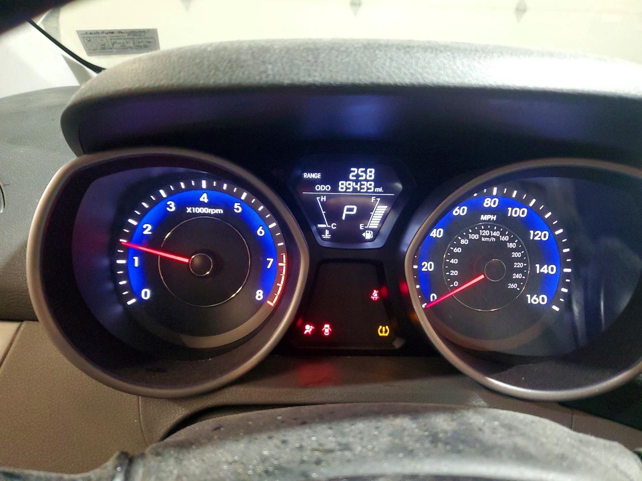 2013 HYUNDAI ELANTRA GLS photo 9