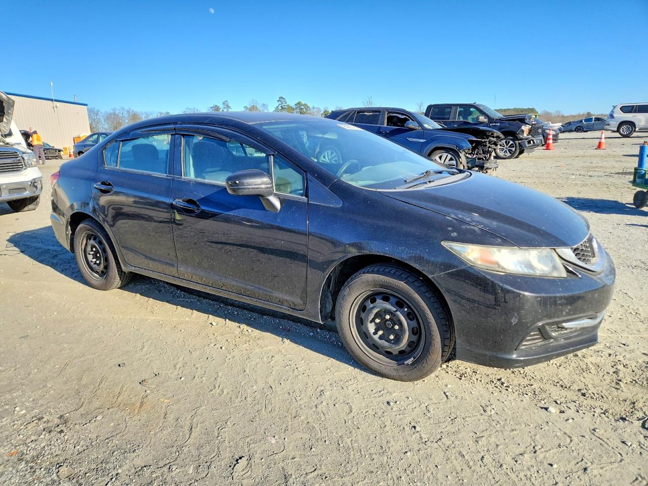 2014 HONDA CIVIC LX photo 4