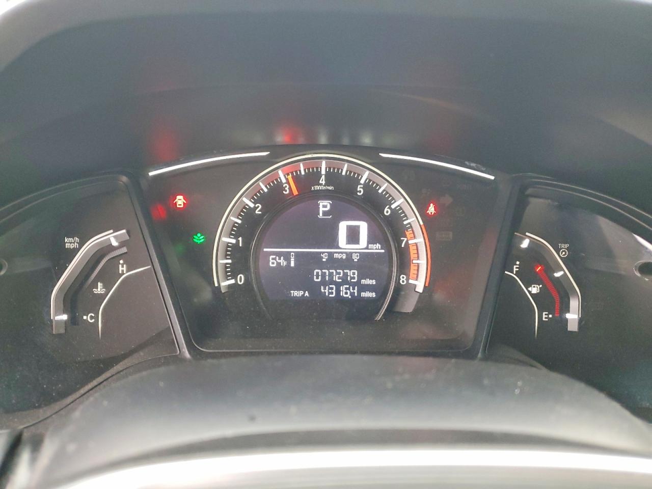 2017 HONDA CIVIC photo 9